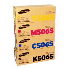 Samsung CLT-K506S, C506S, M506S, Y506S ตลับหมึกโทนเนอร์ชุดสี แท้ ประกันศูนย์